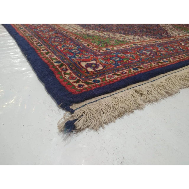 1970s Vintage Persian Ghiasabad Rug For Sale In New York - Image 6 of 7