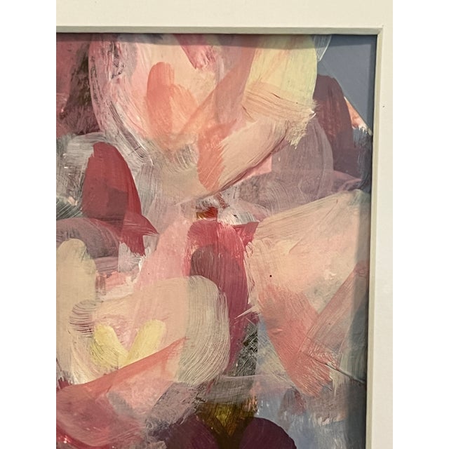 2020s Original Floral Still Life Acrylic Painting, Signed For Sale - Image 5 of 6