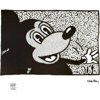 Keith Haring, Mickey Mouse, Lithograph For Sale