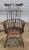 American Early 20th Century Fan Back With Brace Back Windsor Arm Chair Benchmade For Sale - Image 3 of 8