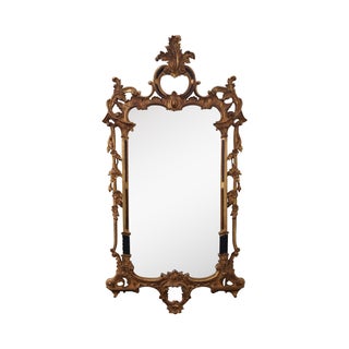Carvers Guild Gilt Gold Painted Wall Mirror For Sale