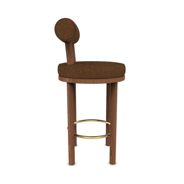 Contemporary modern moca bar chair in fabric by studio rig for collector studio a chair that mixes both modern and...