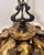 Vintage Banci Firenze Style Hand-Gilt Oak Leaf Pendant Light For Sale - Image 10 of 12