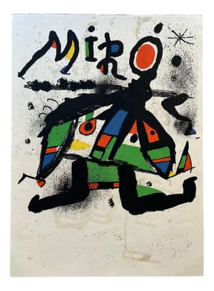 Joan Miro, Composition, 1978, Lithograph