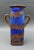 Mid 20th Century Anca Podaru Ama Romanian Copper Overlay Handled Art Glass Nouveau Vase For Sale - Image 4 of 9