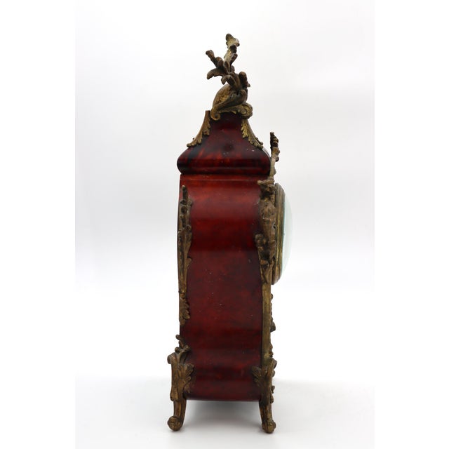 Wood Clock in Louis XV Style For Sale - Image 7 of 16