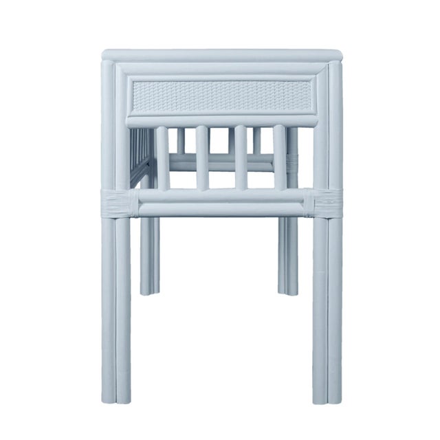 Colony Desk, Light Blue For Sale In West Palm - Image 6 of 9