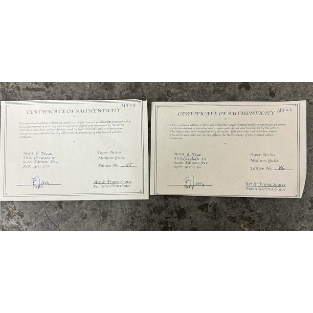 R. Jones Cordials III + IV Series Prints, Set of Two Limited Editions For Sale - Image 12 of 12