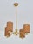 Vintage Four-Arm Brass Chandelier by Paavo Tynell for Oy Taito Ab, 1930s For Sale - Image 13 of 13