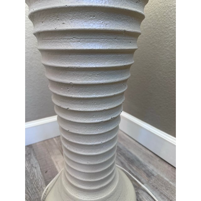 1980's Plaster Floor Lamp For Sale - Image 12 of 12