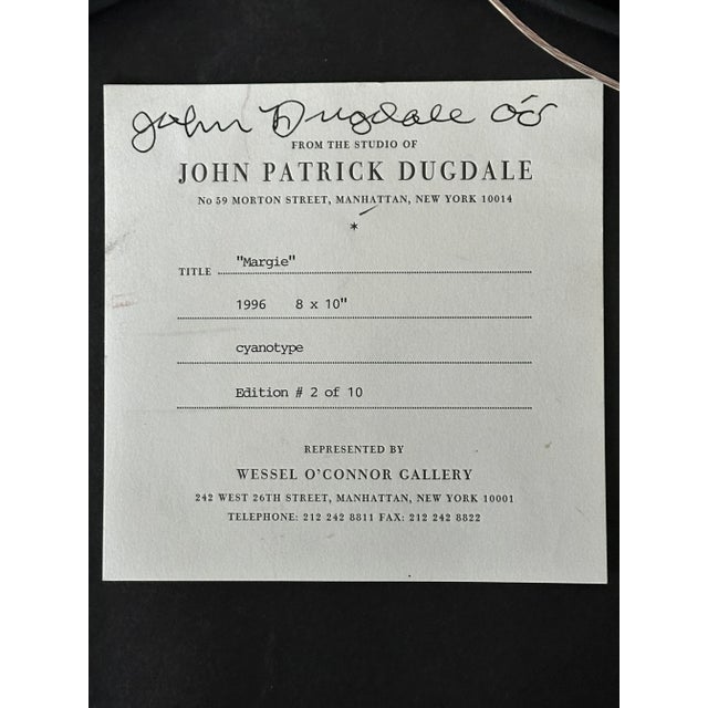 Framed Cyanotype Photograph by John Patrick Dugdale For Sale In Atlanta - Image 6 of 6