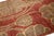Textile Handamde Transitional Peshawar Wool Rug in Burgundy With Allover Motif For Sale - Image 7 of 10