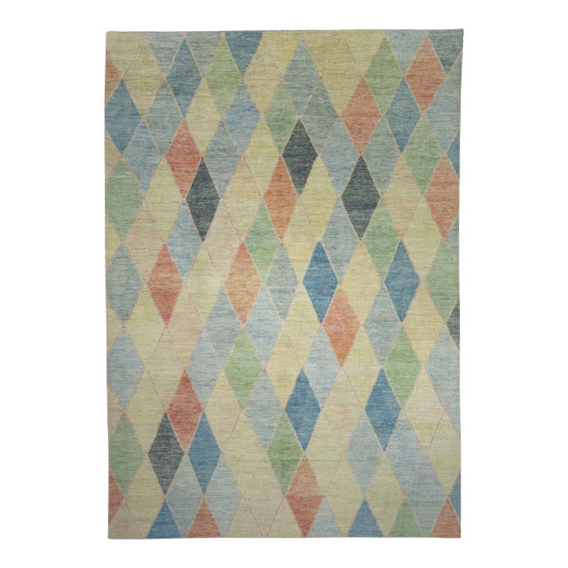 Turkish Oushak Rug 10' x 14'3" #18657 For Sale