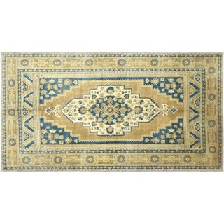 1960s Turkish Oushak Rug For Sale