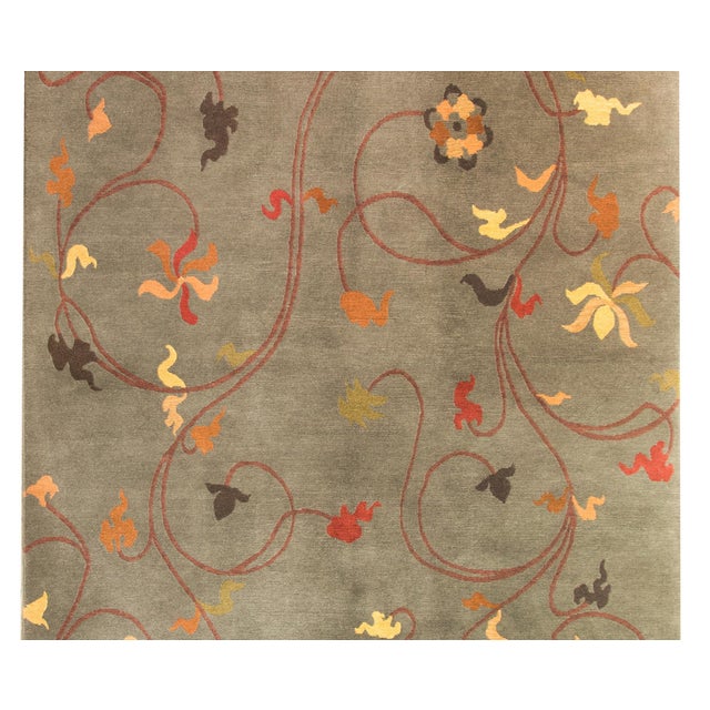 Late 20th Century Tibetan Rug For Sale In Chicago - Image 6 of 14