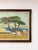 Mid 20th Century Vintage Oil Painting Coastal Landscape Gnarled Tree Seascape Signed Framed For Sale - Image 5 of 9