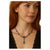 Baroque Bochic “Capri” Vintage Ruby & Blue Opal Necklace Set In 18K Gold & Silver For Sale - Image 3 of 6