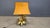 Beautiful torch cut brass floral table lamp by Maison Jansen. This palm lamp has a top mounted light point. Base is made...