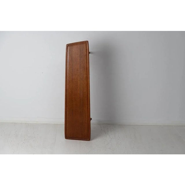 Scandinavian Modern Slender Danish Table in Teak, 1960s For Sale - Image 10 of 11