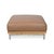 Brown Model 24/7 Ottoman in Leather, Wood and Chrome from Joop For Sale - Image 8 of 9