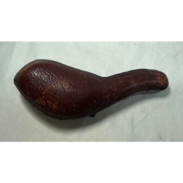 Antique 1800's Goddess Nemesis Zeus Goose Hand Carved Meerschaum Smoking Pipe For Sale - Image 16 of 17