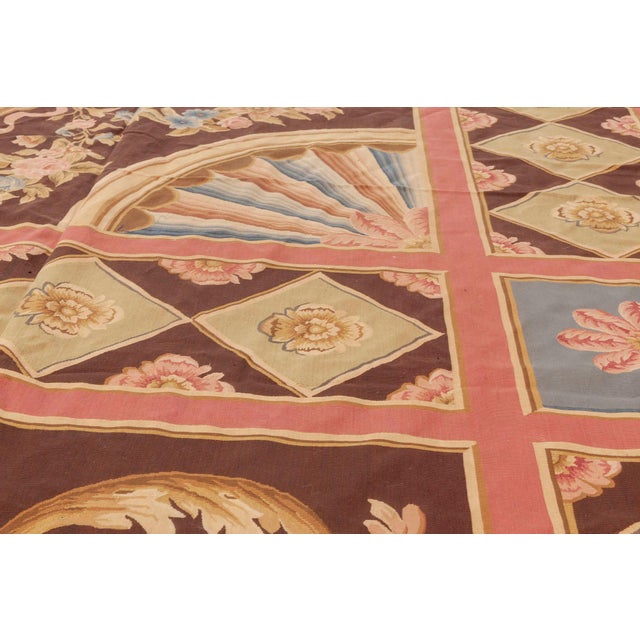Contemporary Aubusson Design Rug by Doris Leslie Blau For Sale - Image 4 of 6