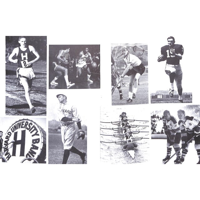 White "Crimson in Triumph: A Pictorial History of Harvard Athletics, 1852-1985" 1986 Bertagna, Joe For Sale - Image 8 of 9