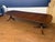 Georgian Style Multi-Banded Mahogany Dining Table by Leighton Hall - Showroom Sample For Sale - Image 11 of 18