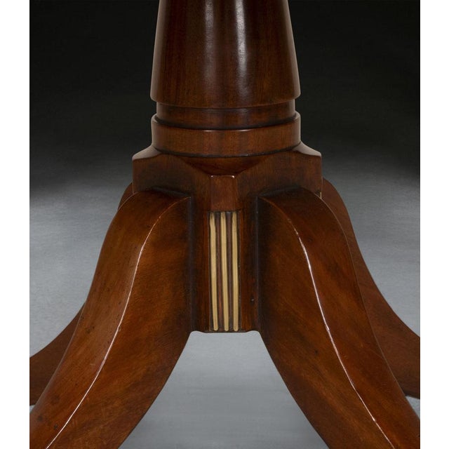 Regency Mahogany Drum Table, 1830 For Sale - Image 10 of 12