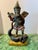 Wood 18th Century Spanish Polychrome Wood Carving of St. Michael For Sale - Image 7 of 12