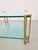 Regency Model T24 Coffee Table in Brass and Glass by Peter Ghyczy, 1970s For Sale - Image 11 of 15
