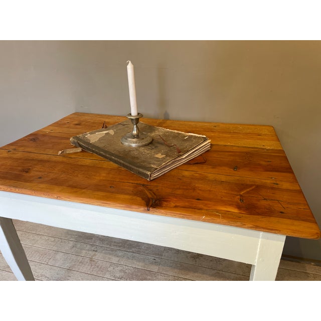 Antique Fir Table, 1890s For Sale - Image 9 of 9