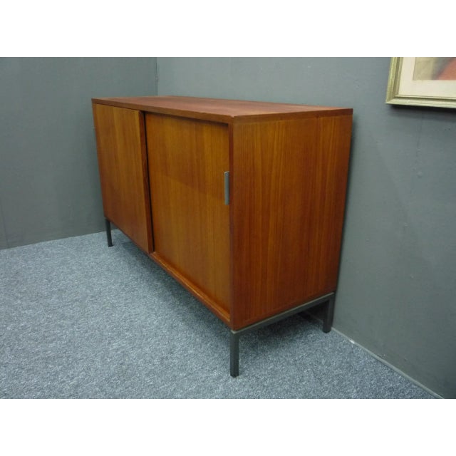 Teak Office Cabinet by Herbert Hirche for Holzäpfel, 1960s For Sale - Image 4 of 13