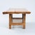 Oak Coffee Table with Lower Rope Shelf, 1970s For Sale - Image 11 of 18