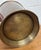 Metal Vintage Brass Bucket Balti With Swinging Adjustable Brass Handle For Sale - Image 7 of 8