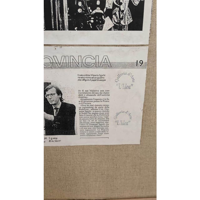 Giorgio Balboni, Venice, 1993, Oil on Canvas For Sale - Image 14 of 18