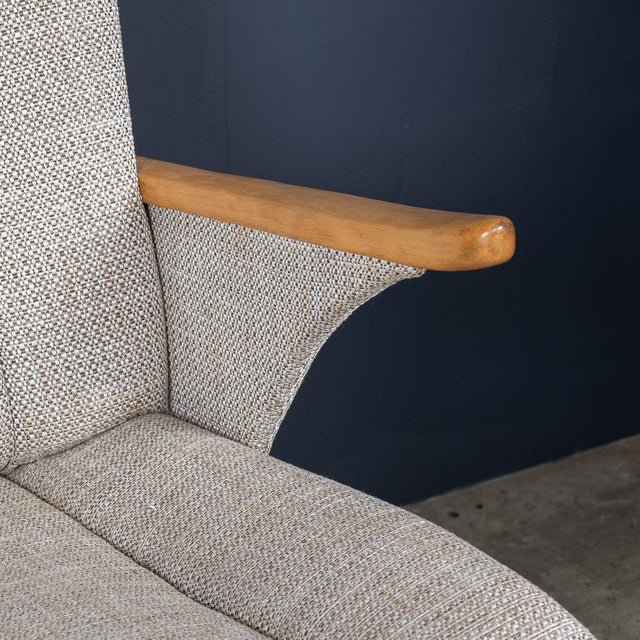 Set of Vintage German Winged Armchairs by Gelenka, 1950 For Sale - Image 3 of 16