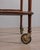 Vintage Italian Wood and Glass Bar Cart, 1950s For Sale - Image 13 of 14