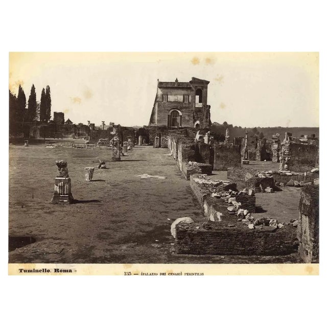 Ludovico Tuminello, Palazzo dei Cesari, Vintage Photograph, Early 20th Century For Sale