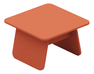 Terracotta Momoko Side Table from Emko