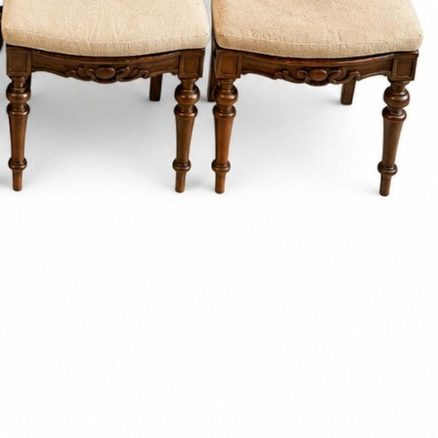 Henry II Chairs in Oak and Straw Seat, Set of 8 For Sale - Image 5 of 6