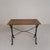 1930s Bistro Table with Oak Top on a Cast Iron Frame, 1930s For Sale - Image 5 of 18