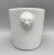 White 20th Century French Limoges White Porcelain Cachepot With Lion Heads For Sale - Image 8 of 9