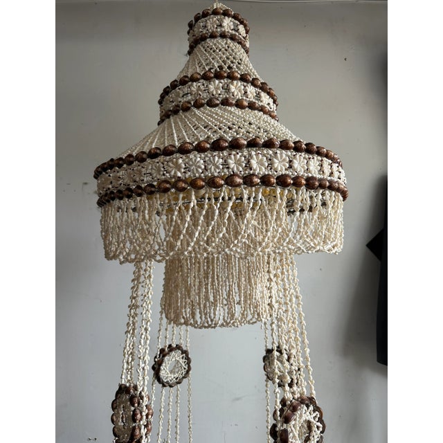 Huge Shell Hanging Planter - Boho Chic For Sale In San Diego - Image 6 of 9
