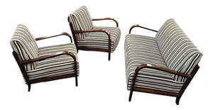 Art Deco Seating Group, Set of 3