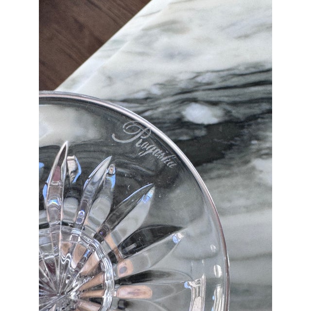 Late 20th Century Rogaska Queen Wine Glasses Set of 8 For Sale In Seattle - Image 6 of 17