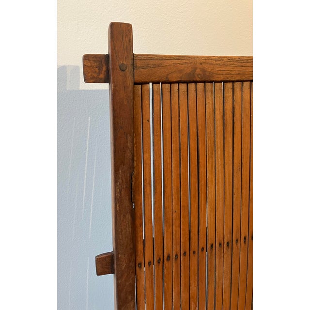 Wood Set of Four Vintage Chinese Vernacular "Lamp-Hanger" Side Chairs For Sale - Image 7 of 18