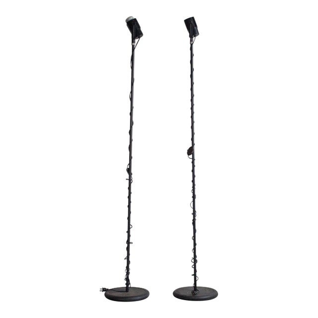 1950s Mid-Century Modern Stilnovo Floor Light For Sale