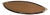Mid-Century Modern Italian Brass and Black Wood Tray from MB Italia, 1950s For Sale