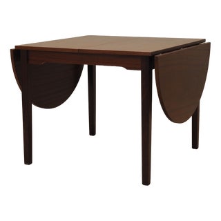 Danish Mahogany Table, 1970s For Sale